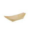 50 Fingerfood - Schalen, Holz pure 19 cm x 10 cm Schiffchen