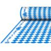 Tischdecke, stoffähnlich, Airlaid 25 m x 1,18 m Bayrisch Blau