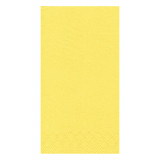250 Servietten, 3-lagig 1/8-Falz 33 cm x 33 cm gelb