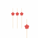 100 Fingerfood - Picker 7 cm Flower