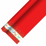 Tischdecke, Papier 5 m x 1,2 m Happy Birthday