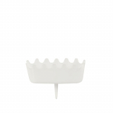 Halter für Zahlenkerzen 3,8 cm x 4,9 cm x 1,2 cm weiss