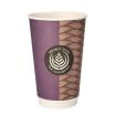 20 Trinkbecher, Pappe To Go 0,4 l Ø 9 cm · 13,5 cm doppelwandig