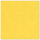 50 Servietten ROYAL Collection 1/4-Falz 40 cm x 40 cm gelb Casali