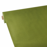 Tischdecke, stoffähnlich, Vlies soft selection plus 25 m x 1,18 m olivgrün