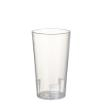 10 Mehrweg-Trinkbecher 0,2 l Ø 6,5 cm · 11,4 cm transluzent unzerbrechlich