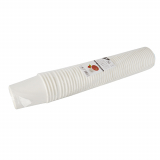 50 Suppenbecher, Pappe To Go rund 470 ml Ø 9,9 cm · 9,9 cm weiss