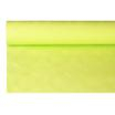 Papiertischtuch mit Damastprägung 6 m x 1,2 m limonengrün