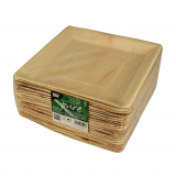 25 Teller, Palmblatt pure eckig 25 cm x 25 cm x 2,5 cm