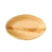 25 Schalen, Palmblatt pure oval 300 ml 20 cm x 12,5 cm x 3 cm