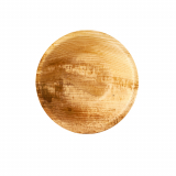 25 Schalen, Palmblatt pure rund 200 ml Ø 13 cm · 3 cm