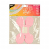 Girlande, Papier Ø 16 cm · 3,65 m farbig sortiert Pastel