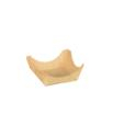 50 Fingerfood - Schalen, Holz pure eckig 1,5 cm x 4 cm x 4 cm