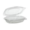 50 Feinkost- und Salatschalen mit Klappdeckeln, PLA pure 250 ml 3,1 cm x 16,1 cm x 13,2 cm glasklar