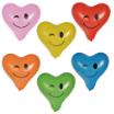 6 Luftballons Ø 28 cm farbig sortiert Heart - Blinky large