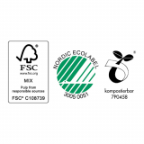 50 Servietten ROYAL Collection 1/4-Falz 40 cm x 40 cm gold Festive Moments