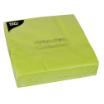 50 Servietten, 2-lagig 1/4-Falz 40 cm x 40 cm limonengrün