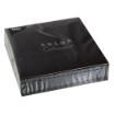 50 Servietten, 2-lagig 1/4-Falz 40 cm x 40 cm schwarz