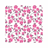 20 Servietten, 3-lagig 1/4-Falz 25 cm x 25 cm fuchsia Milleflora
