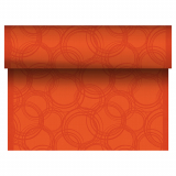 Tischläufer, stoffähnlich, PV-Tissue Mix ROYAL Collection 24 m x 40 cm nektarine Bubbles
