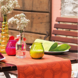 Tischläufer, stoffähnlich, PV-Tissue Mix ROYAL Collection 24 m x 40 cm nektarine Bubbles