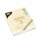 20 Servietten ROYAL Collection 1/4-Falz 25 cm x 25 cm gold Festive Moments