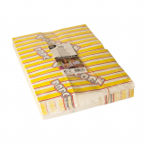 100 Popcorn Tüten, Pergament-Ersatz 2,5 l 22 cm x 14 cm x 8 cm Popcorn fettdicht