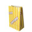 100 Popcorn Tüten, Pergament-Ersatz 2,5 l 22 cm x 14 cm x 8 cm Popcorn fettdicht