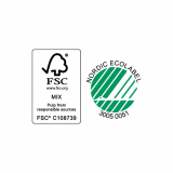 20 Servietten, 3-lagig 1/4-Falz 33 cm x 33 cm Monstera