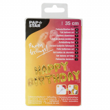 Folienluftballon-Set gold Happy Birthday