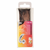 Folienluftballon 35 cm x 20 cm silber 4