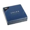 50 Servietten, 3-lagig 1/4-Falz 33 cm x 33 cm dunkelblau