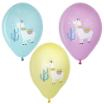 6 Luftballons Ø 29 cm farbig sortiert Lama