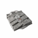 50 Tragetaschen, Papier 25 cm x 26 cm x 17 cm Newsprint mit Tragegriff