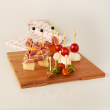 Tray für Fingerfood-Picker, Bambus pure 25 cm x 30 cm