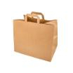 50 Tragetaschen, Papier 27 cm x 32 cm x 21,5 cm braun mit Tragegriff