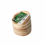 25 Schalen, Palmblatt pure rund 100 ml Ø 10 cm · 3 cm