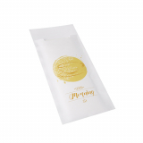 520 Bestecktaschen 20 cm x 8,5 cm weiss Good Morning inkl. weißer Serviette 33 x 33 cm 2-lag.