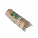 25 Deckel für Suppenbecher, Pappe rund Ø 9,8 cm · 1,6 cm braun