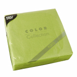 30 Servietten, 2-lagig PUNTO 1/4-Falz 38 cm x 38 cm apfelgrün mikrogeprägt