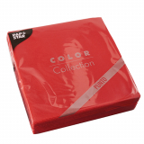 30 Servietten, 2-lagig PUNTO 1/4-Falz 38 cm x 38 cm rot mikrogeprägt