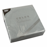 30 Servietten, 2-lagig PUNTO 1/4-Falz 38 cm x 38 cm grau mikrogeprägt