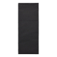 100 Bestecktaschen, Airlaid 40 cm x 48 cm schwarz Premium mit Besteckfalz