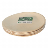 6 Teller, Palmblatt pure rund Ø 23 cm · 2,5 cm