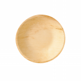 6 Schalen, Palmblatt pure rund 300 ml Ø 17,5 cm · 3,5 cm