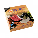 500 Trennpapiere für Burger Patties Ø 13 cm weiss