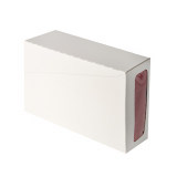 100 Bestecktaschen, Airlaid 40 cm x 33 cm bordeaux mit Besteckfalz