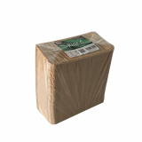 250 Teller, Pappe pure eckig 11 cm x 17,5 cm braun