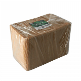 250 Teller, Pappe pure eckig 18 cm x 26 cm braun