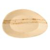 25 Teller, Palmblatt pure oval 26 cm x 17 cm x 2,5 cm